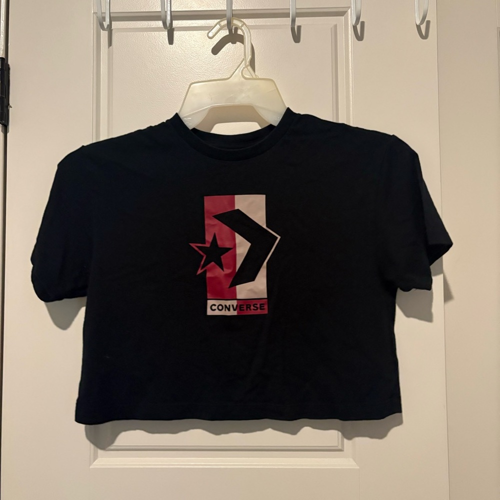 Converse Loose Crop Shirt